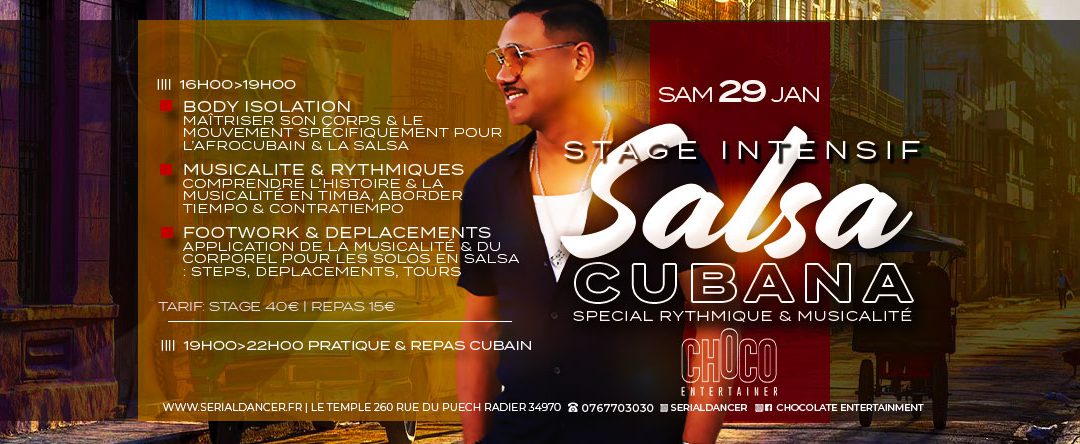 Stage Intensif Salsa Cubana
