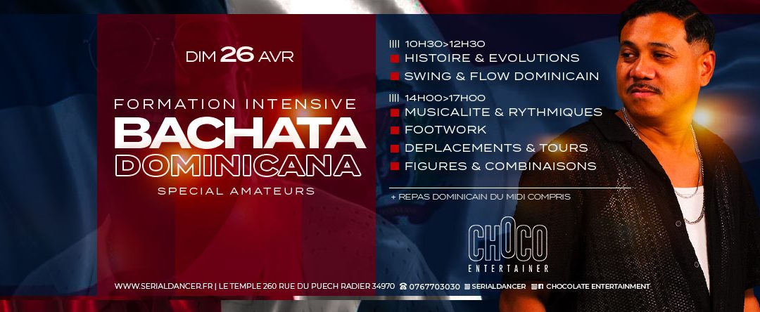 Formation intensive Bachata Dominicana