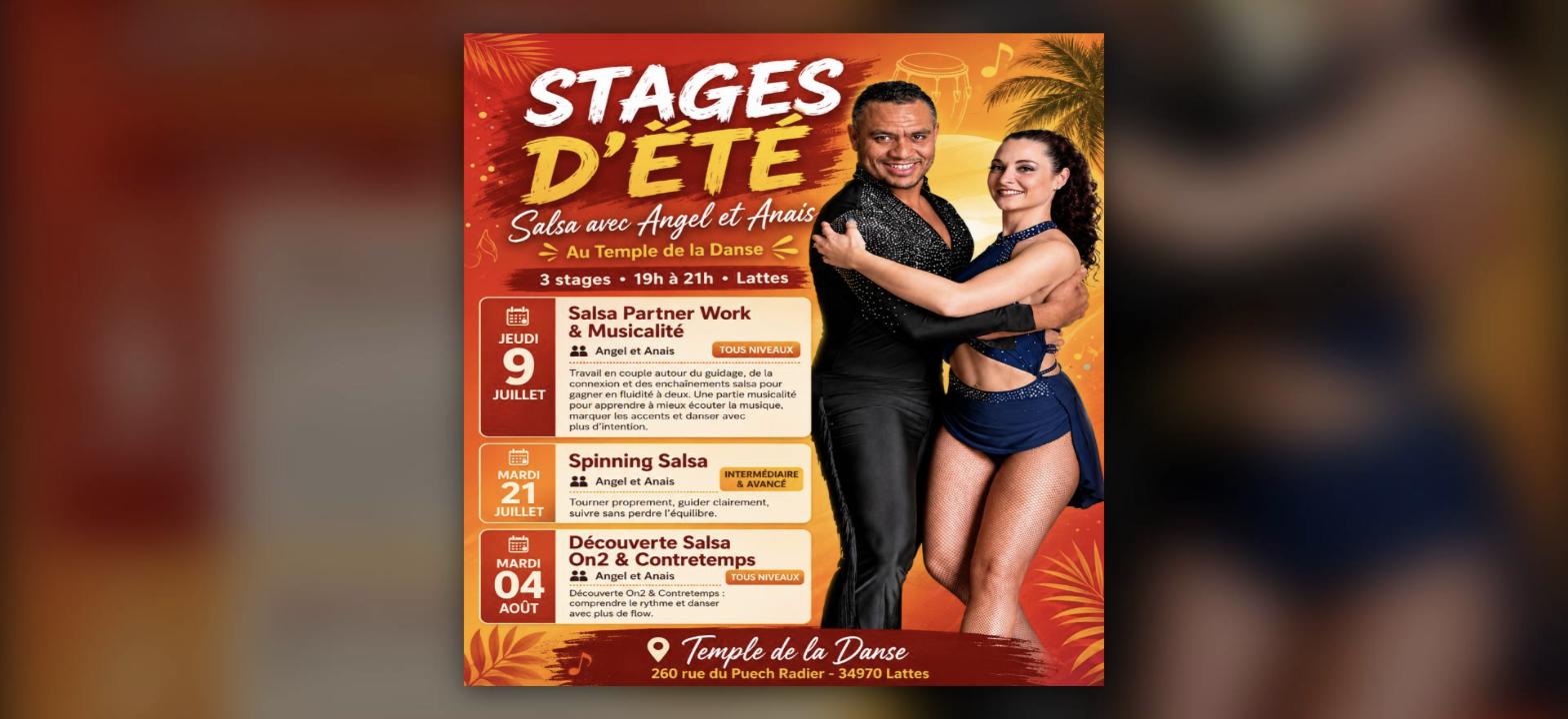 Stage d'été - Angel et Anais
