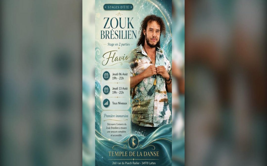 Stage d'été - Flavio - Zouk Brésilien