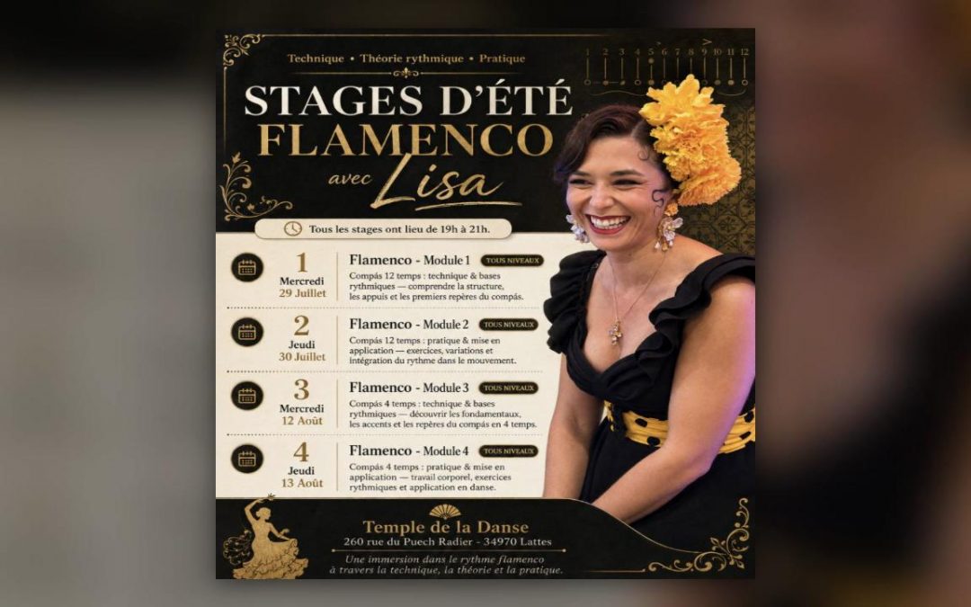 Stage d'été - Lisa - Flamenco