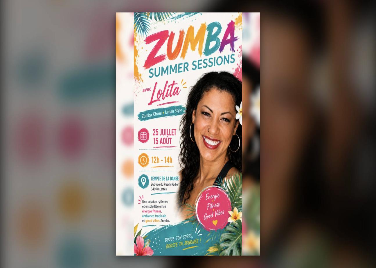 Stage d'été - Lolita - Zumba