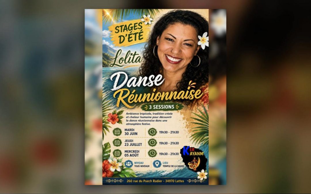 Stages d'été - Lolita - Danse Réunionnaise
